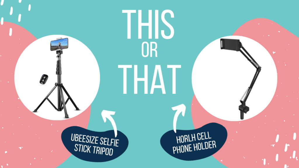 The Best Phone Tripods For Content Creation Polka Dotted Blue Jay