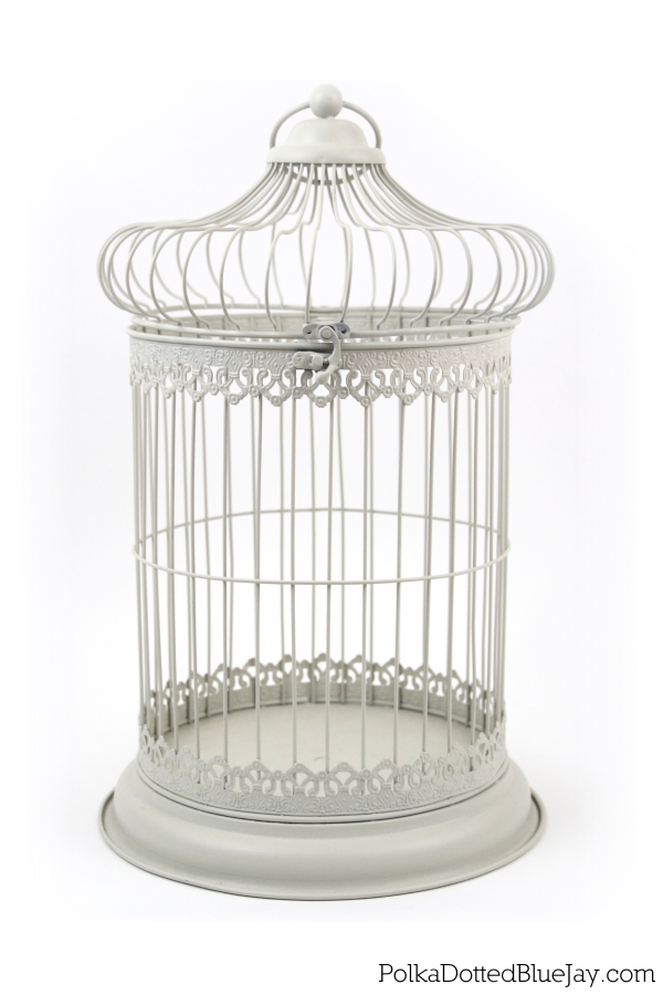 Make a Wedding card birdcage for your wedding reception with just a couple supplies and some creativity. Click here to see more.