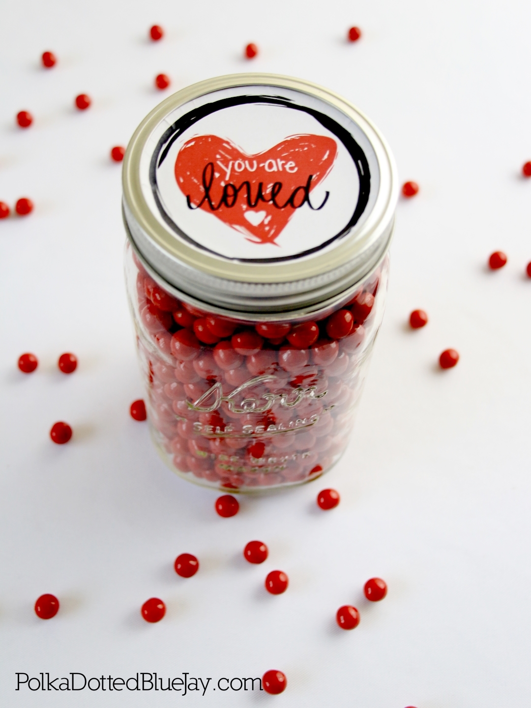 Orange You Glad It's Christmas Jars - Pink Polka Dot Creations