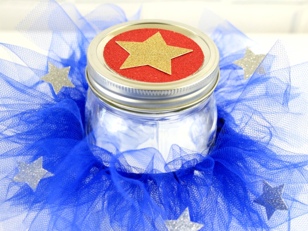 Get ready to celebrate the new Wonder Woman movie with DIY Jar Tutus perfect for a movie night!