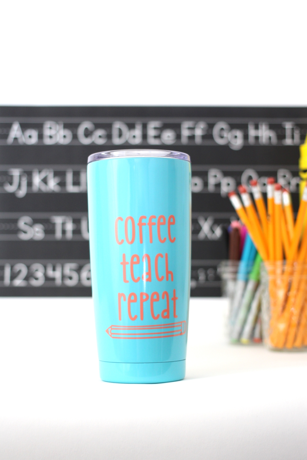 Tumbler - Good Teacher - Blue