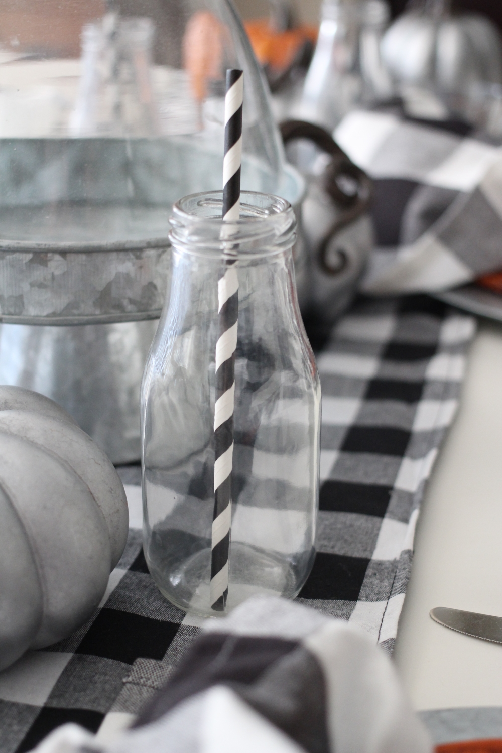 I love decorating for the holidays and I set up my decorations as early as I can and my Black and White Buffalo Plaid Thanksgiving Tablescape is ready to go. Click here to see more from Polka Dotted Blue Jay. 