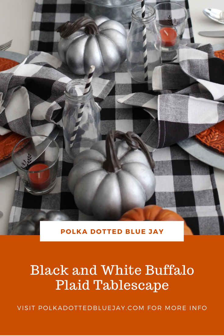 I love decorating for the holidays and I set up my decorations as early as I can and my Black and White Buffalo Plaid Thanksgiving Tablescape is ready to go. Click here to see more from Polka Dotted Blue Jay.