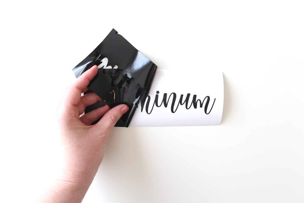 I love finding ways to be more productive at home and make our house a little more organized. I made some simple, but impactful, recycling labels for our paper, aluminum, and plastic, and I can’t believe it took me so long to do it! I also share how to make sure your letters don’t overlap and cut into each other with your Silhouette Cameo.