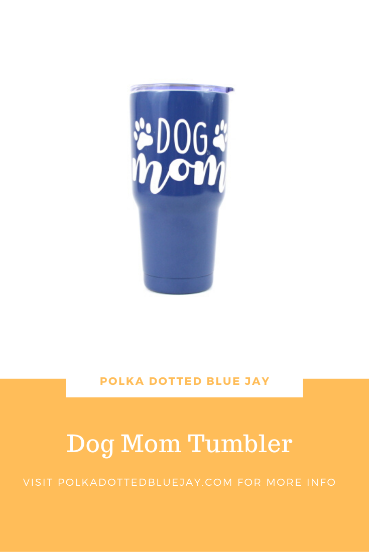 How to make a Dog Mom Tumbler and how to delete elements from designs from the Silhouette Designs Store.