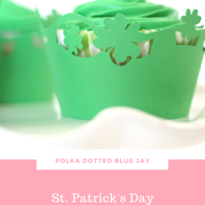 See how easy it is to pull off the Pinterest-worthy St. Patrick’s Day dessert table with these DIY St. Patrick’s Day Cupcake Wrappers.