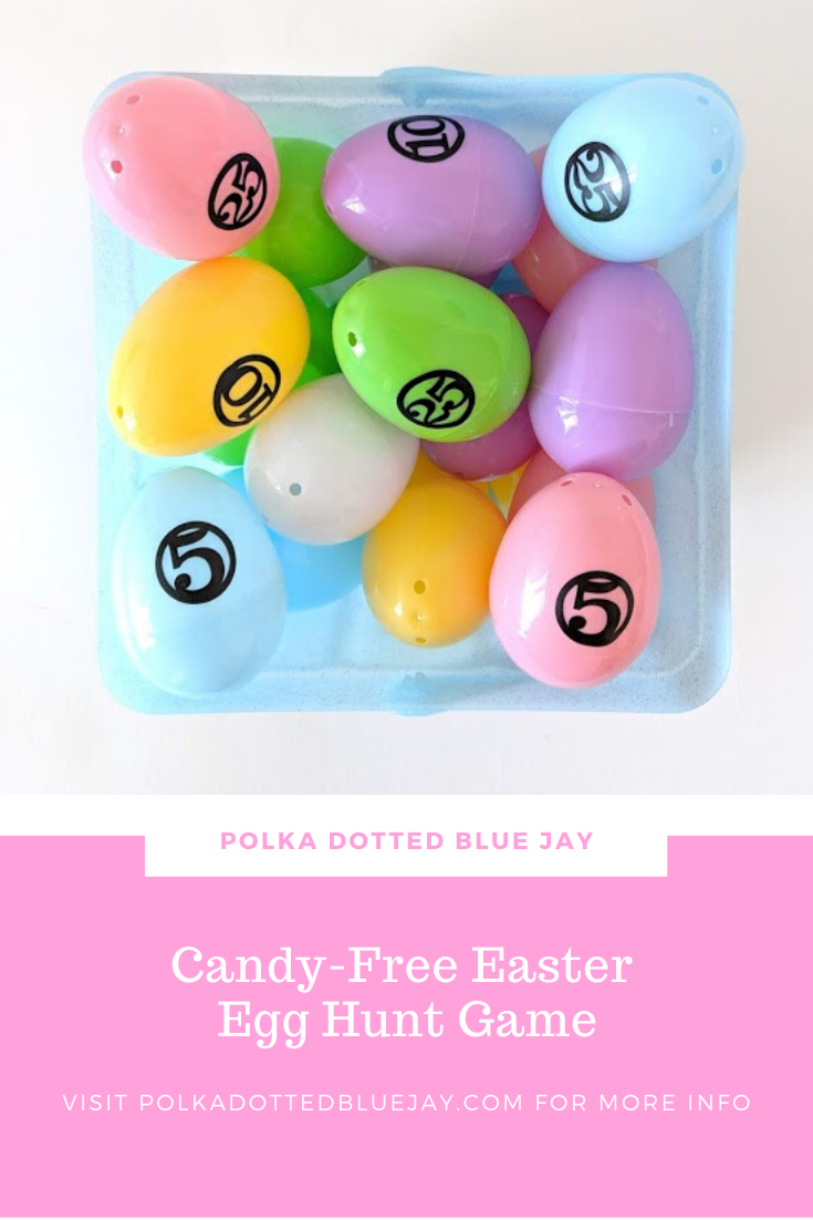 Candy-Free Easter Egg Hunt and how to DIY your own egg decals.