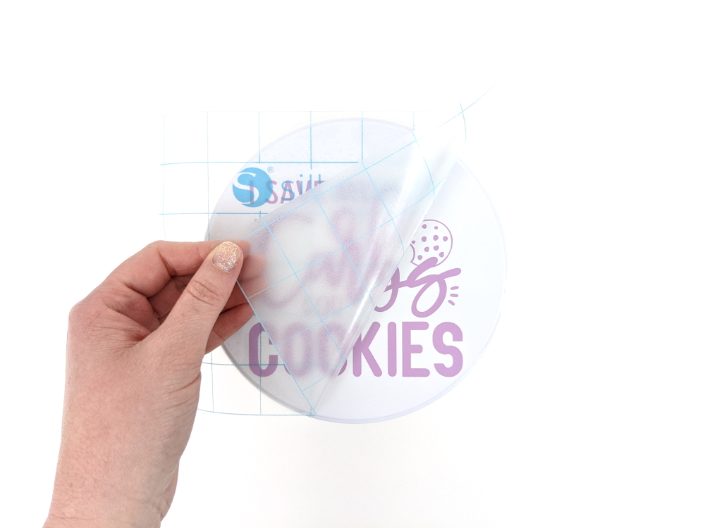 Click here to see how to format your cut files to fit a cookie tin perfectly. "I save my calories for cookies" Cookie Tin.