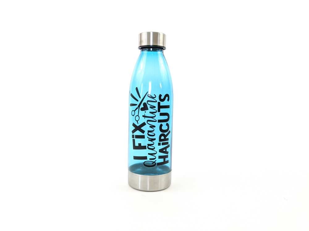 Thank goodness for stylists who will be able to save us from all these new bangs, wife-haircuts, and the hair that hasn’t been cut at all. Make this hair stylist water bottle as a thank you gift for your next hair appointment. Click here to see the whole tutorial.