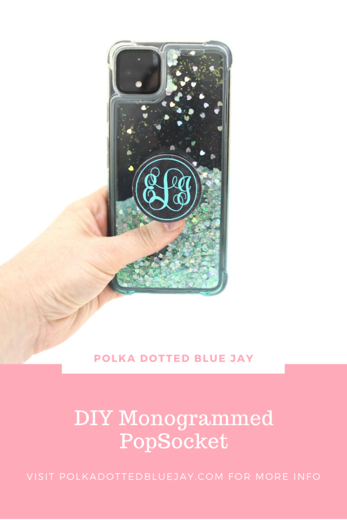 Monograms can be confusing when you try to format them for your Silhouette Cameo or Cricut. I am sharing all my tips to getting a beautiful monogram and how I made my own DIY Monogrammed PopSocket. Click here to read the whole tutorial.