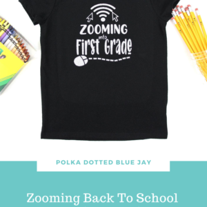 Make Zooming Back to School a little more fun with this DIY t-shirt tutorial. Click here to see all the steps.
