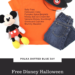 Celebrate Halloween with this free Disney Halloween Treats SVG. Use this Disney Halloween Treats cut file to make your own DIY t-shirt or other craft project.