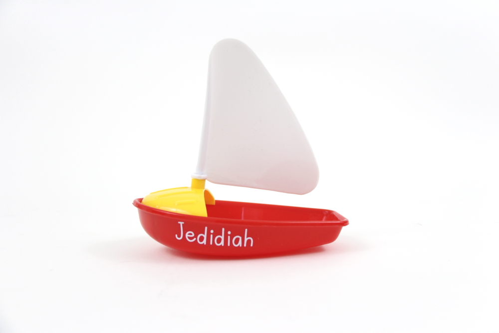 Make a personalized toy boat in under 10 minutes with this tutorial for adding a name to the side of a toy boat. Click here to see the DIY.