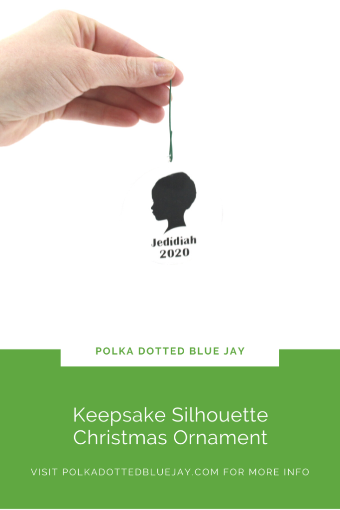 Create a Keepsake Silhouette Christmas Ornament by following this step-by-step tutorial. Click here to see more.