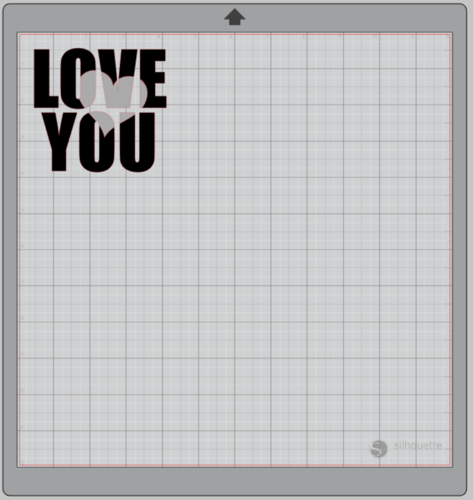 Get this FREE Love You Knockout SVG to use on your Valentine's Day craft projects. Click here to get the file and the tutorial with how to use it.