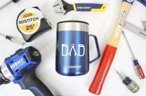 Get this FREE "Dad" Tools SVG that's perfect for Father's Day. Click here to get this freebie and 19 other freebies.