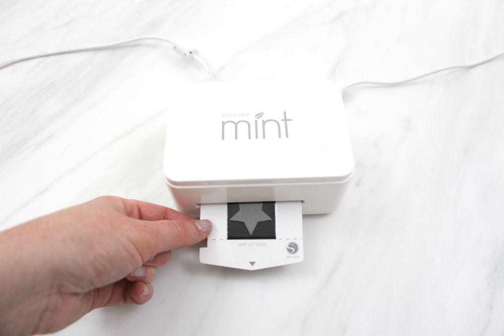 How to make a star stamp with the Silhouette Mint™.