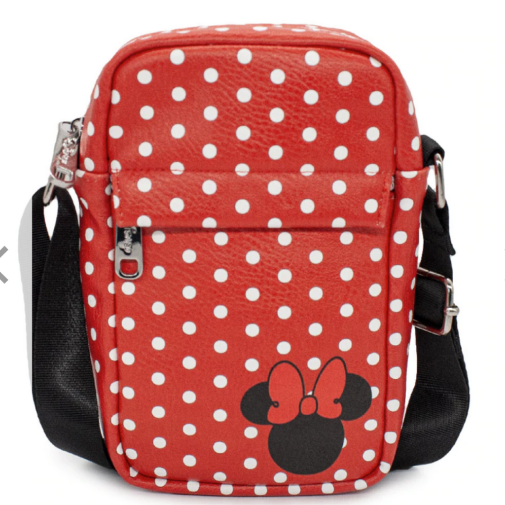 Polka Dotted Minnie Mouse Crossbody Bag