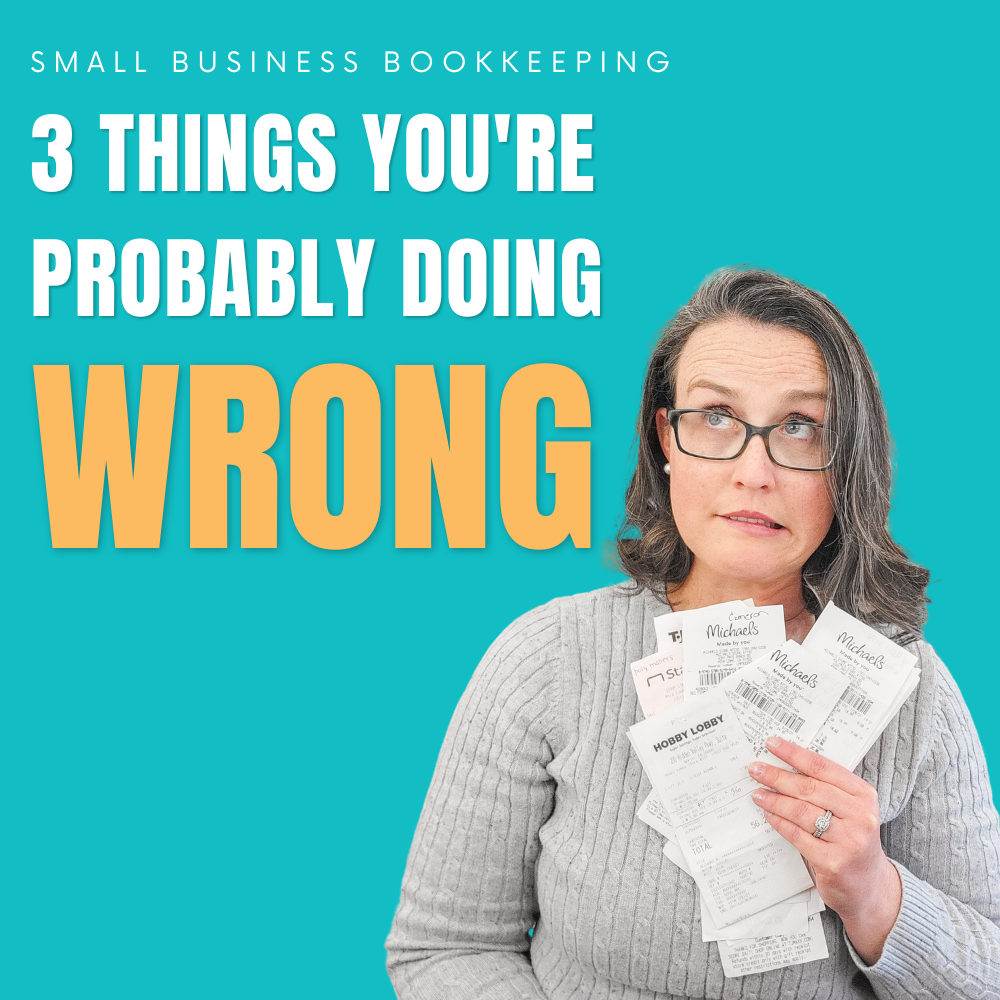 3 common small business bookkeeping mistakes