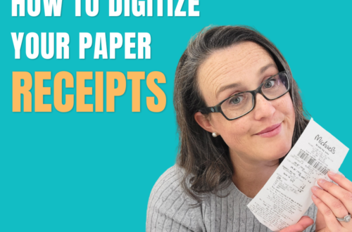 How To Digitize Receipts - Small Business Bookkeeping