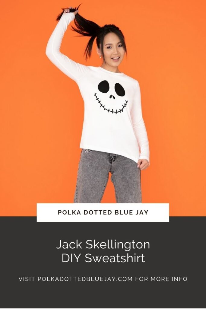 Jack Skellington DIY Sweatshirt